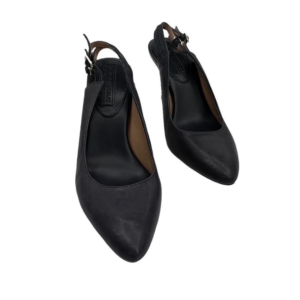Banana Republic Blue Pointed Toe Ankle Strap Heels Size 7 Women’s